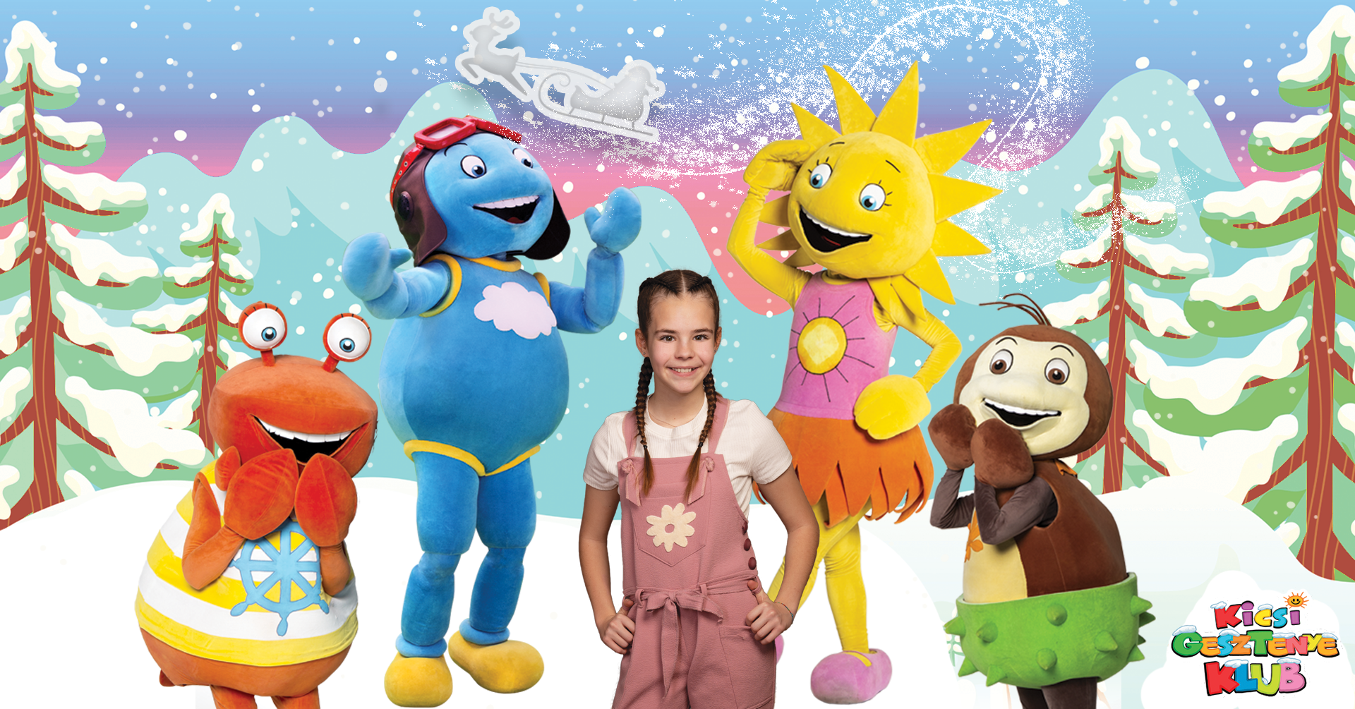 Kicsi Gesztenye Klub - Fehér Karácsony