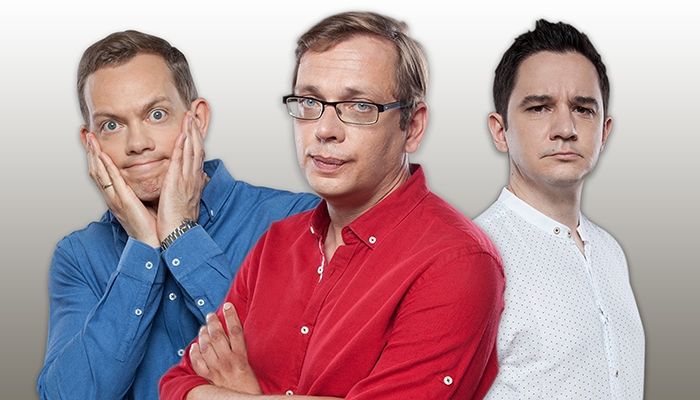 Dumaszínház: Kőhalmi Zoltán, Beliczai Balázs, Felméri Péter