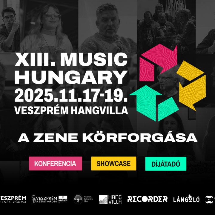 A zene körforgását vizsgálja a XIII. Music Hungary Konferencia